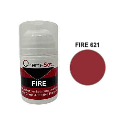 Chem-Set Adhesive Color Pigment - Fire 621, 2oz Pump Dispenser