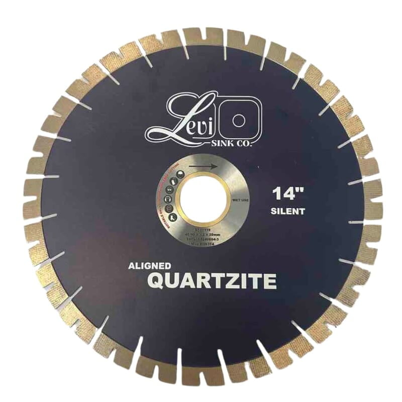 Levi Bridge Saw Blade - 14", Quartzite Levi Bridge Saw Blade - 14", Quartzite