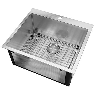 SINK 16g, 25-inch, R10 Compact Radius, Drop-In