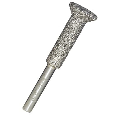 Apexx Brazed T-31 Anchor Bit - 3/8" Shank x 1/4" Diamond Neck x 5/8" Diamond Head