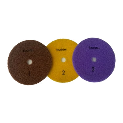 Budder 3 Step Polishing Pad, 5" - Step 2