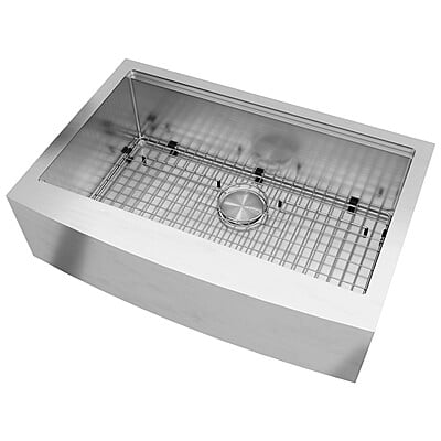 33-inch Farmhouse Workstation Kitchen Sink Single Bowl