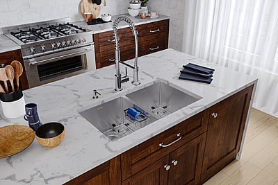 33-inch Farmhouse Workstation Kitchen Sink Single Bowl