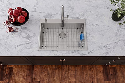 30-inch Drop-in Kitchen Sink Single Bowl