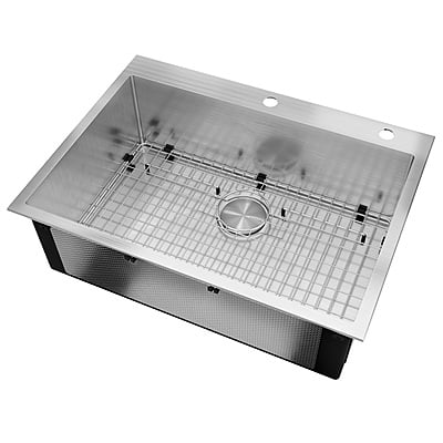 30-inch Drop-in Kitchen Sink Single Bowl