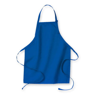 Double Layered Blue Apron