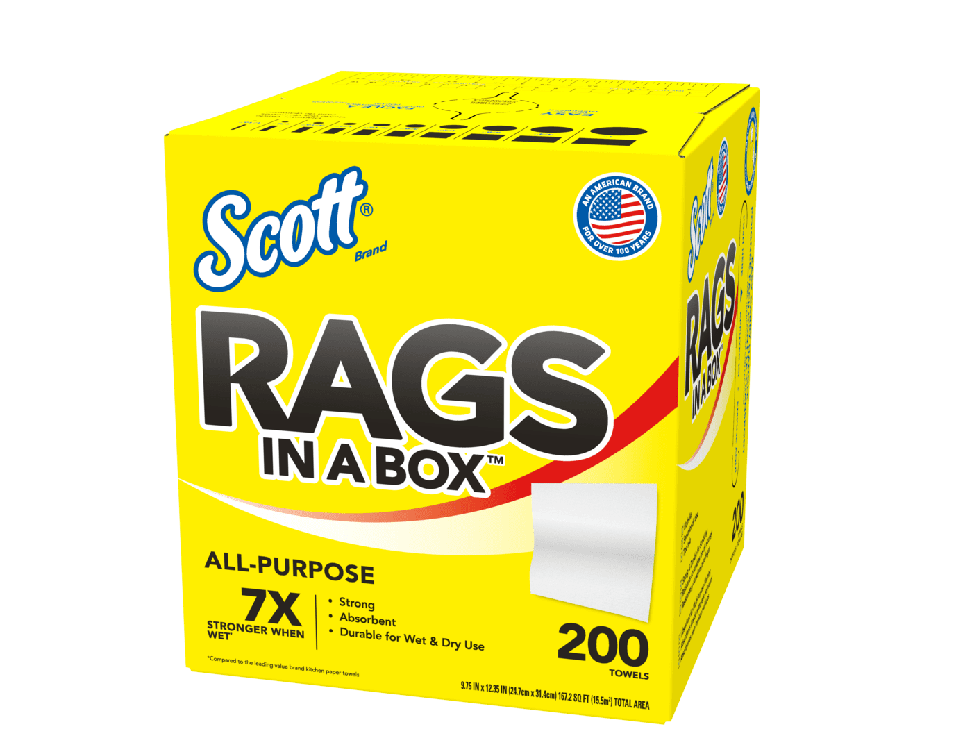 Scott Rages Scott Rags In A Box - 200 Towels