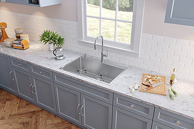33-inch Drop-in Kitchen Sink Single Bowl 33-inch Drop-in Kitchen Sink Single Bowl