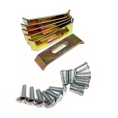 Stainless Steel Sink Clips - 6pc