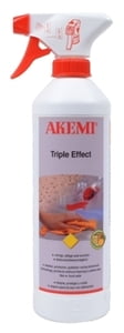 Triple Effect Cleaner/Polisher Spray 500 ml spray bottle