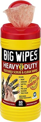 Big Wipes  Heavy Duty Hand Wipes 80 ct. Tub