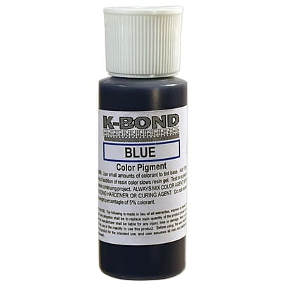 Adhesive Color Pigment - Blue, 2 oz