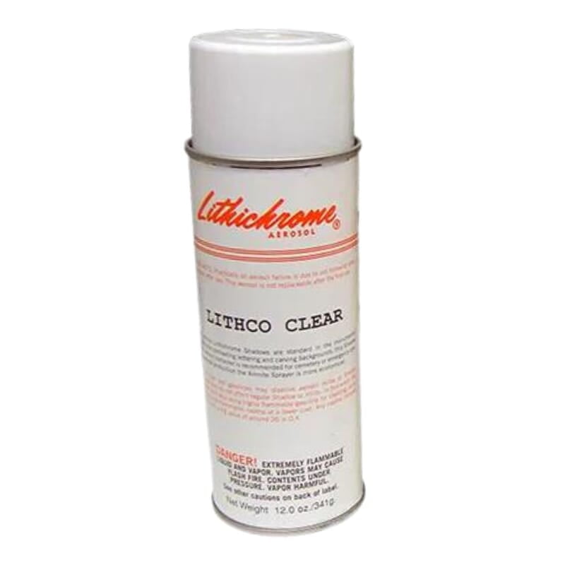 Lithichrome Aerosol Stone Paint - Clear, 12 oz Lithichrome Aerosol Stone Paint - Clear, 12 oz