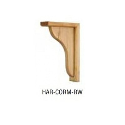 Rubberwood Corbels - 2" x 7-1/2" x 10-1/2"
