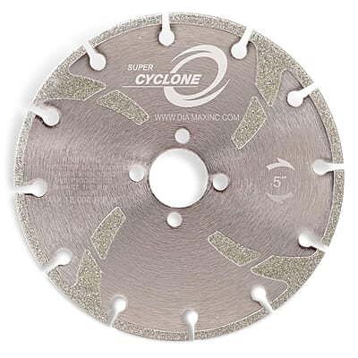 Cyclone Super Electroplated Blade - 7" Marble