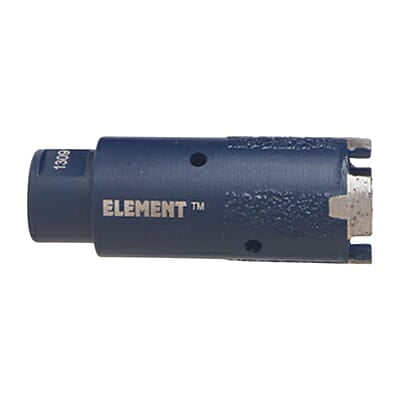 Element Dry/Wet Core Bit w/ Side Protection - 1-3/8"