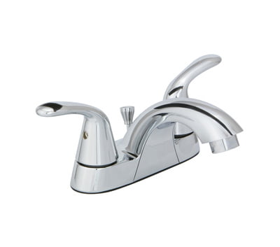 Faucet 4" Center Set Bathroom - Chrome