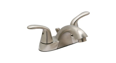 Faucet 4" Center Set Bathroom - Satin Nickel