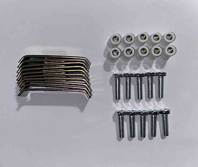 Stainless Steel Sink Clips - 10pc