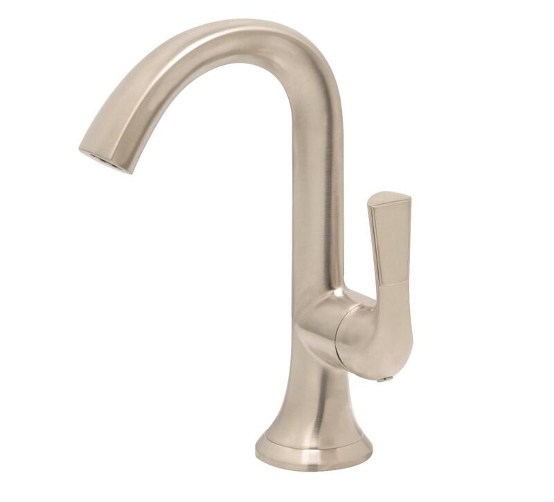 Single Handle Bathroom Faucet- PVD Satin Nickel