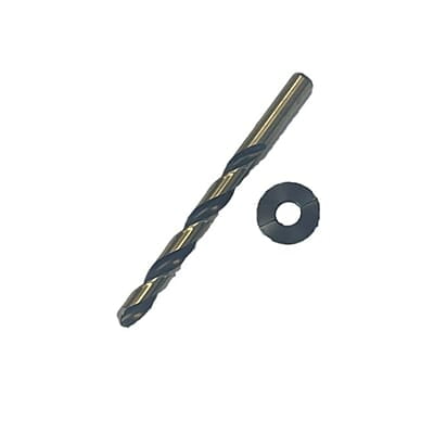 Keep Nut 11.8mm Drill Bit w/ Stop Collar for Solid Surfaces & Plastics