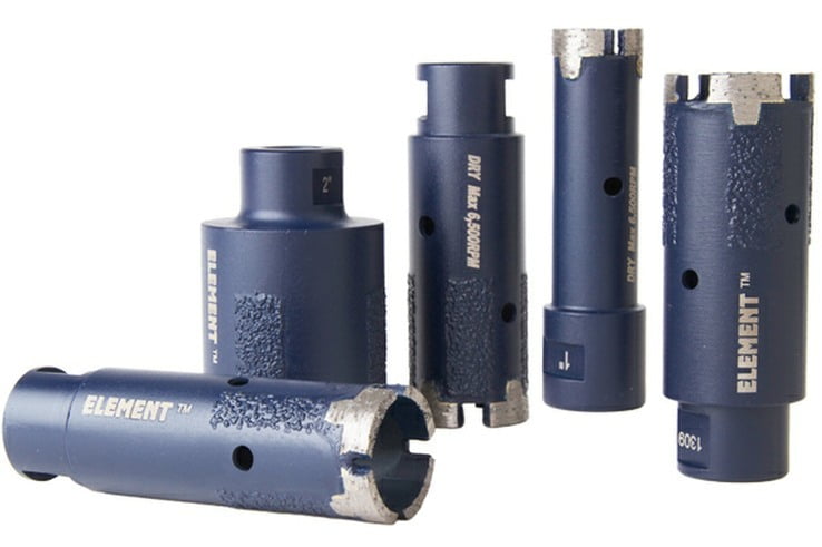 Element Dry/Wet Core Bit - 1"