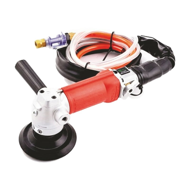 Center Water Fed Air Grinder/Sander/Polisher w/ Rear Exhaust Model #2 Center Water Fed Air Grinder/Sander/Polisher w/ Rear Exhaust Model #2