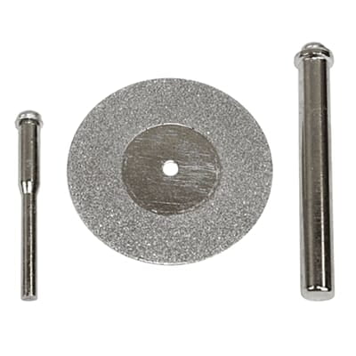 Rotary Diamond Wheel, 1-5/8" Wheel, 1/8" & 1/4" Mandrel