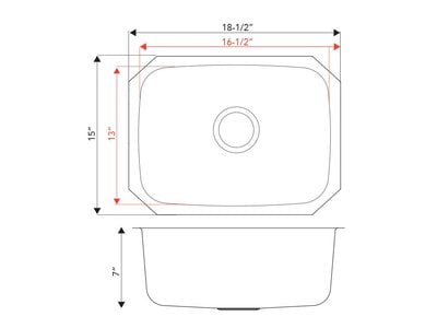 Single Bar Bowl - 18g V Series