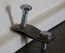 Undermount sink Clips for Granite