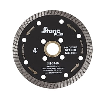 Stone Plus Granite Turbo Blade - 4"