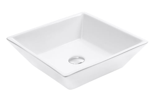 square ceramic sink