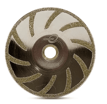 5" Cyclone Electroplated Contour Blade for Marble
