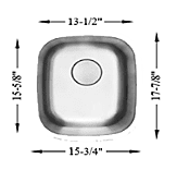 Single Bar Bowl - 18g, H-Series