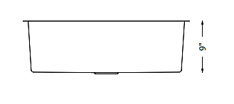 Large Single Bowl-18g HZ Series, Nested, 27" Large Single Bowl-18g HZ Series, Nested, 27"