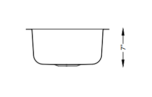 Single Bar Bowl - 18g, H-Series