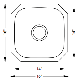 Single Bar Bowl, 115 - H Series, 18g