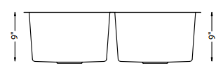 Double Equal Bowl - 18g HZ Series, Nested