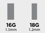 Single Bar Bowl - 18g HZ Series, Nested