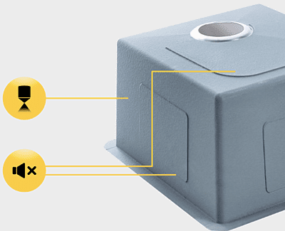 Medium Single Bowl-18g HZ Series, Zero Radius