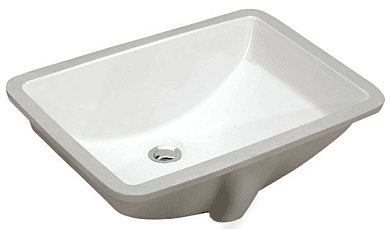 Rectangle Vanity 1913 - White - 982423