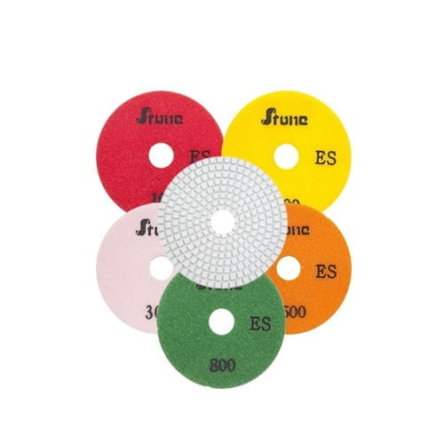 Stone Wet Polishing Pad - 4", 400 grit (Engineered Stone)