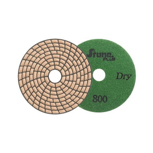 Stone Plus Dry Polishing Pad - 4", 800 grit