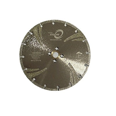 Cyclone Super Electroplated Blade - 7" Marble