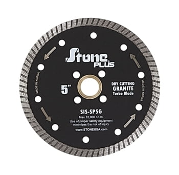 Stone Plus Granite Turbo Blade - 5"