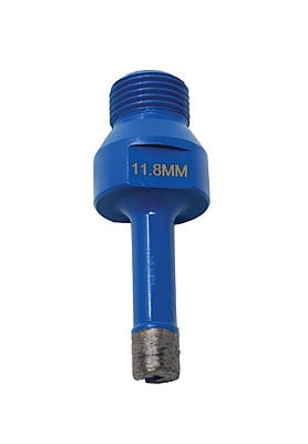 Half Gas CNC 11.8mm Keep-Nut Drilling Bit