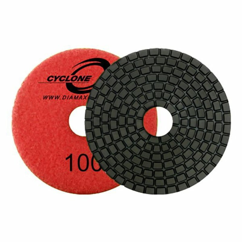 Cyclone Wet Pad S Series - 4", 100 grit