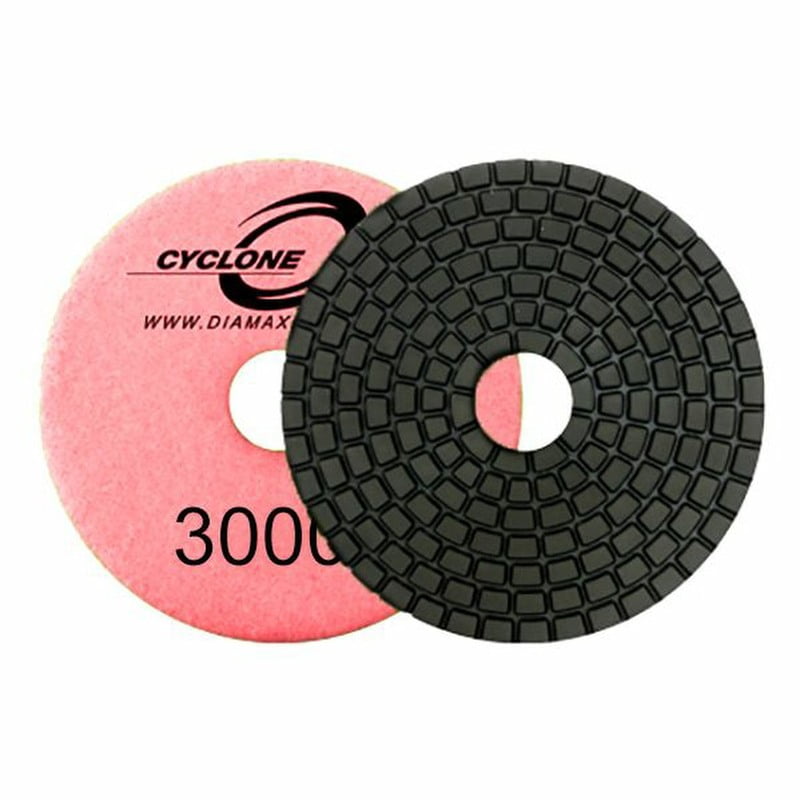 Cyclone Wet Pad S Series - 4", 3000 grit