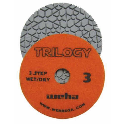 Weha Trilogy Diamond Polishing Pads for Stone - Diamond