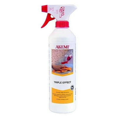 Triple Effect Cleaner/Polisher Spray 500 ml spray bottle